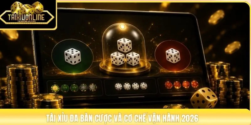Tài xỉu đa bàn cược và cơ chế vận hành 2026