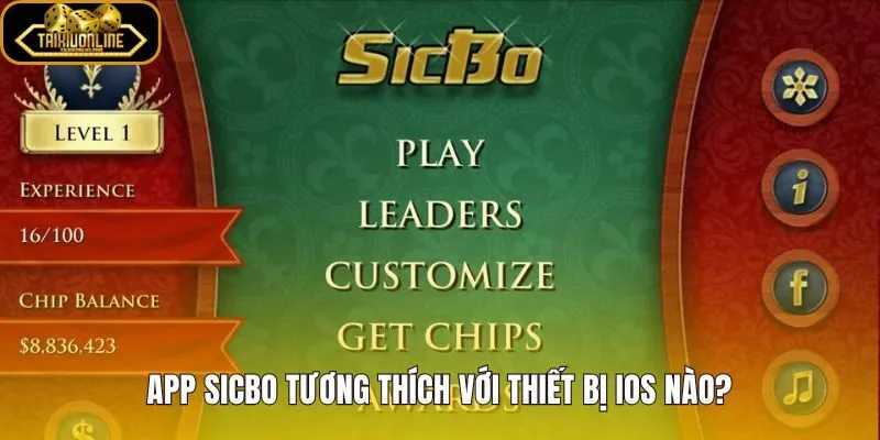 Tải game Sicbo iOS trên thiết bị đúng phiên bản