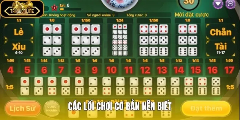 Phân biệt lối chính và kèo phụ trong tài xỉu cho người mới