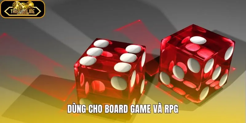 Game xúc xắc 3D tiện cho board game và RPG