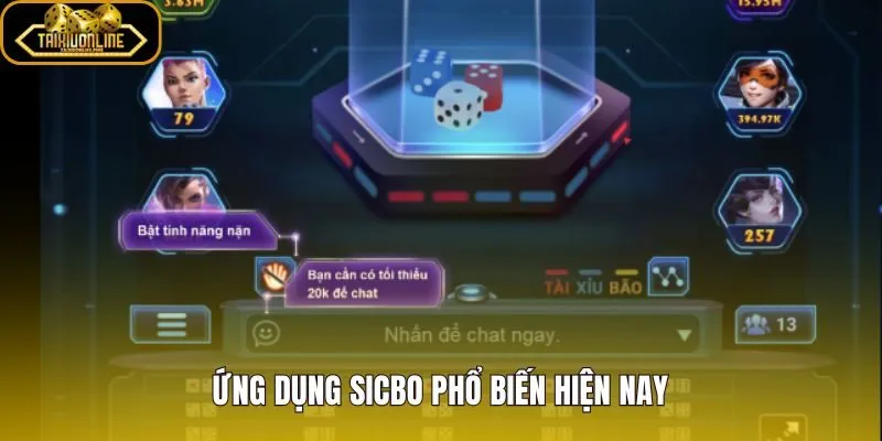 Phần mềm hack Sicbo theo từng nhóm chức năng phổ biến